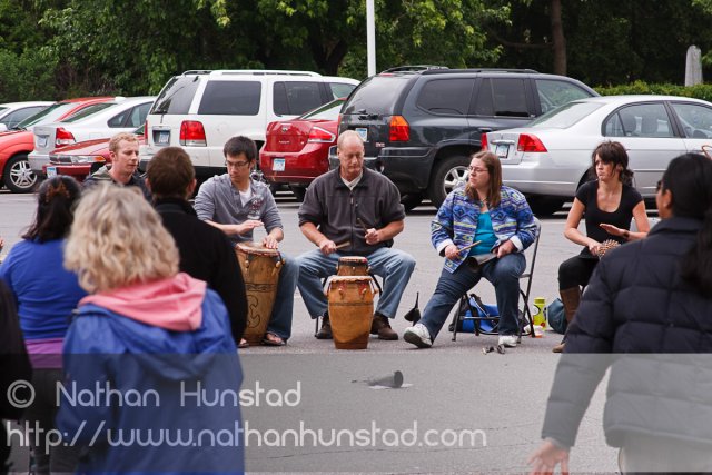 Drummers at Grand Old Day on 7 June 2009
